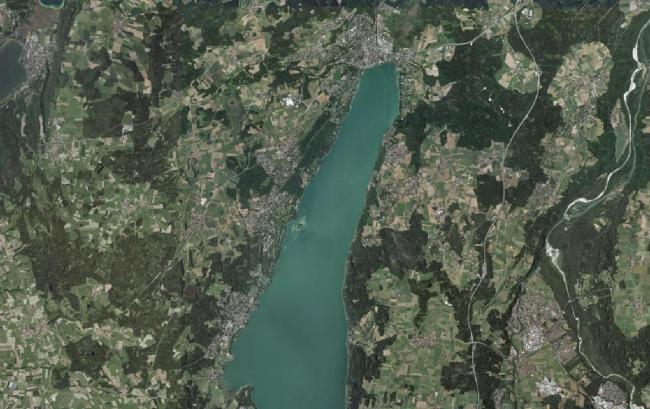 Northern part of lake Starnberg