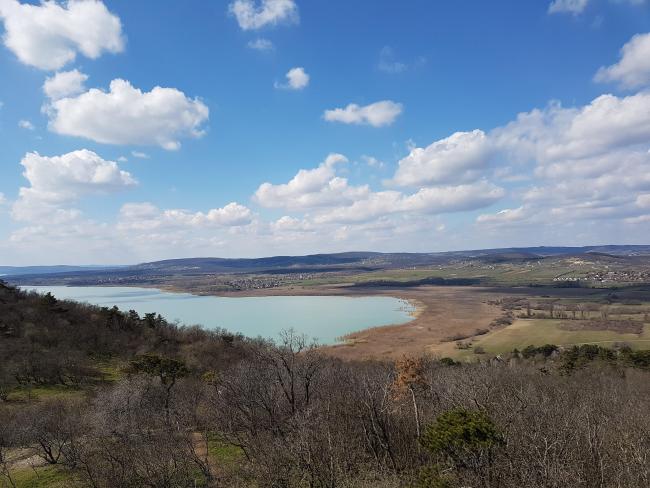 Lake Balaton from the Tihany Peninsula