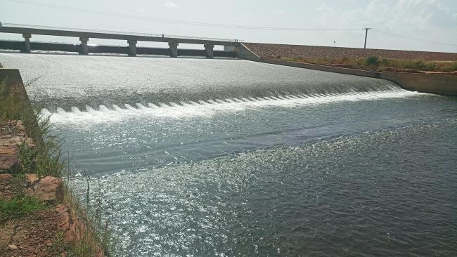 Digue du barrage
