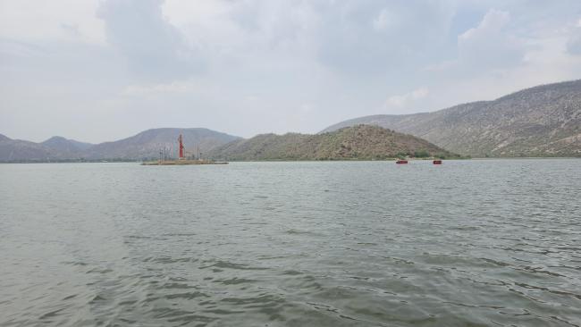 Siliserh Lake view
