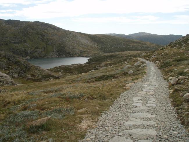 Lower Blue Lake lookout walk
