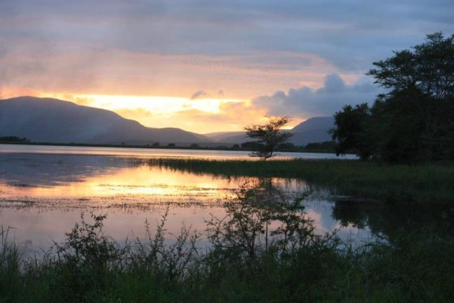 Van Eck Dam at Sunset