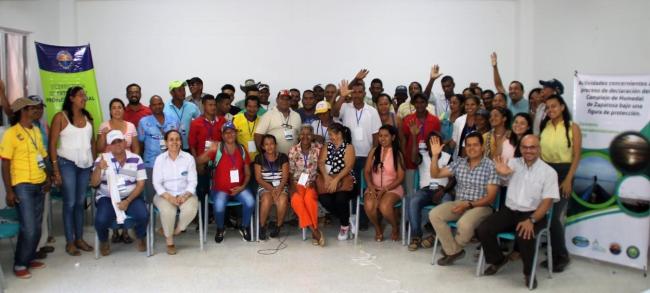 Proceso de participación comunitaria en el complejo de Zapatosa en los procesos de declaratoria como área protegida