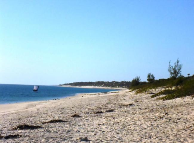plage zone de ponte