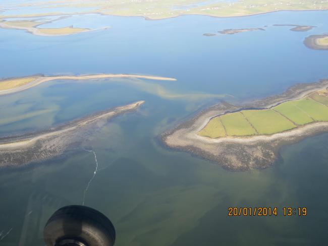 Flight over Inner Galway Bay