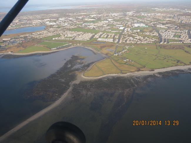 Flight over Inner Galway Bay