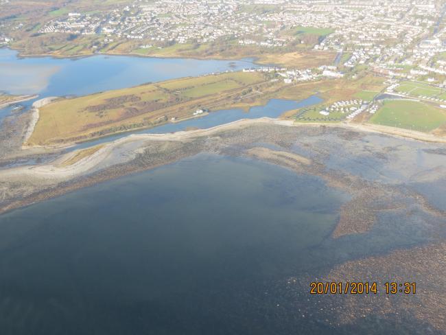Flight over Inner Galway Bay