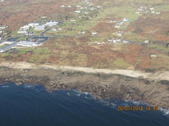 Flight over Inner Galway Bay