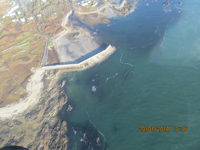 Flight over Inner Galway Bay
