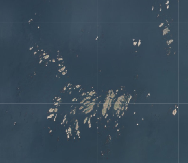 Aerial view of Horta