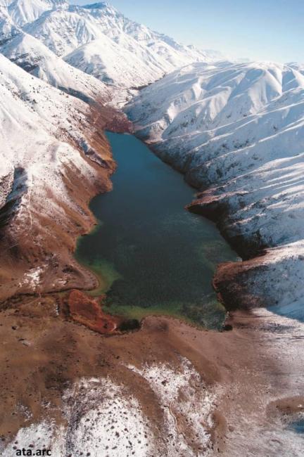 Gahar Wetland in the winter