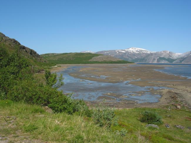 Tanamunningen, view towards Benjaminsbukta
