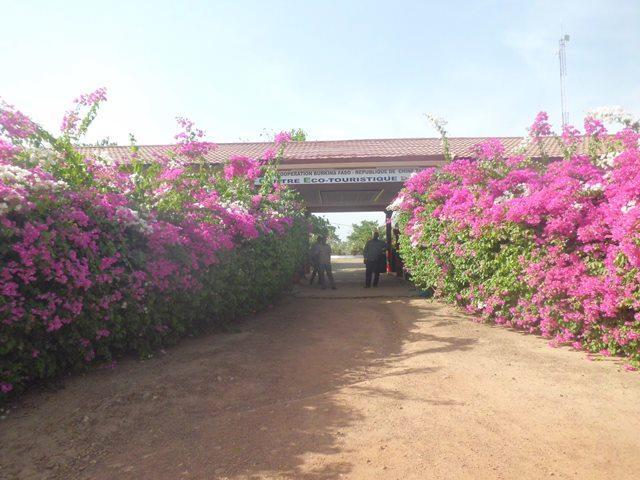 Entrée du centre écotouristique de Bagré