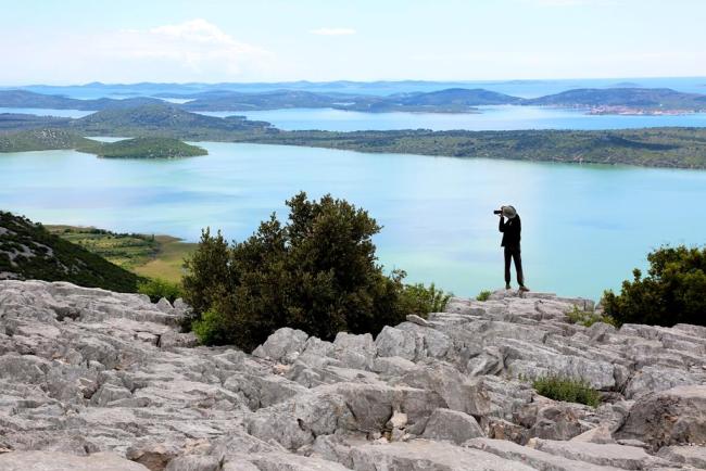 Vransko Lake, viewpoint Kamenjak