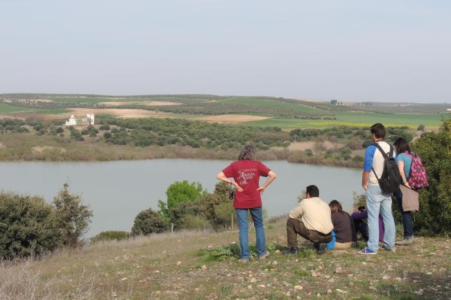 Uso público en la laguna de Tíscar, en el municipio de Puente Genil (Córdoba)