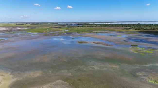 Lac Bedo en étiage