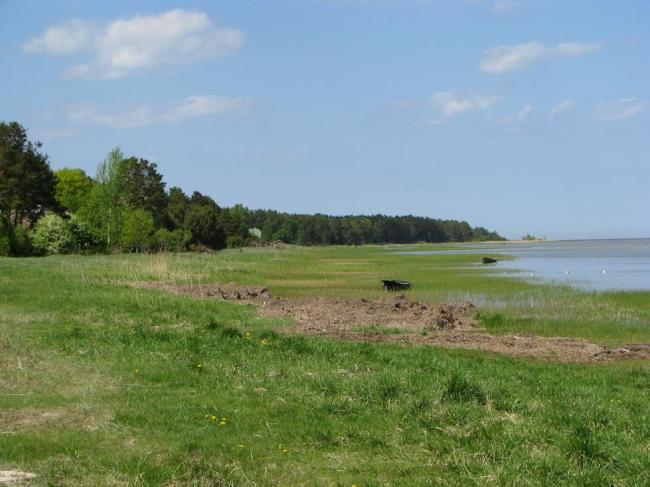 Berzciems village, sea shore