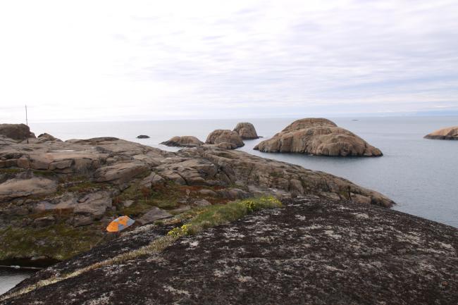 View form main island towards northwest.