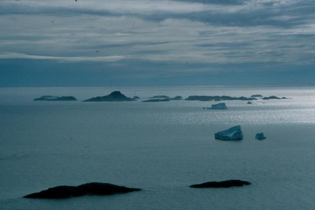The islands seen from east.