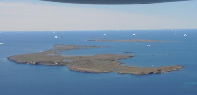 The islands seen from east.