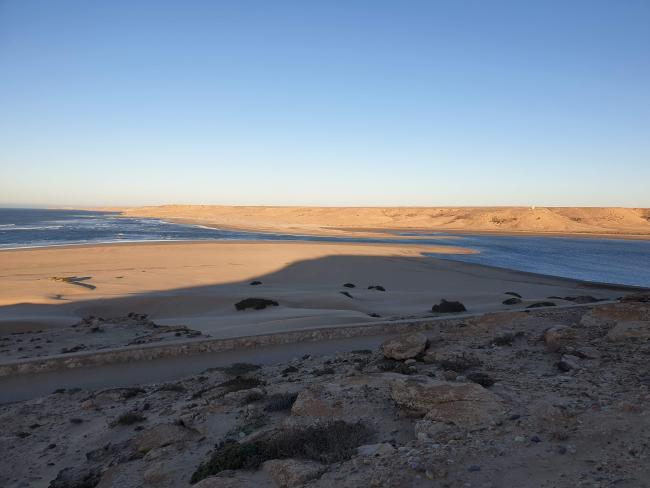 Embouchure de l'oued Dr'a