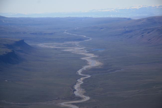 Upper reaches of Ørsted Dal.