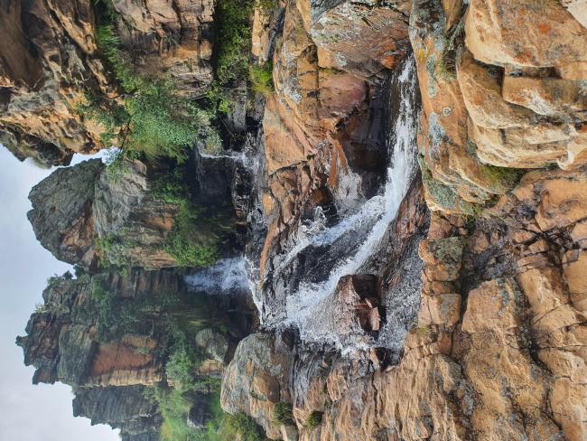 Ibis falls on the catchment of Everest tributary of the Groot Dwars River