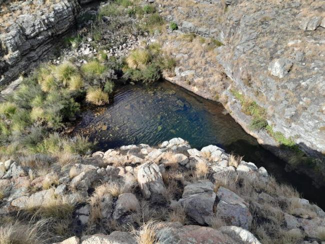 Clear waters of the upland rivers at DBNR