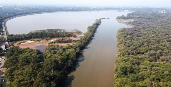 View of Sukhna wetland 