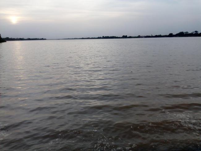 Vue des lacs des barrages