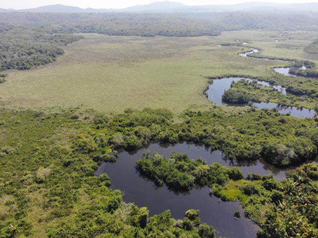 Sitio Ramsar La Tovara (Vista aérea)