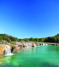 Lagunas de Ruidera. Cascada de la Lengua.