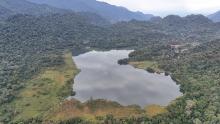 Aeriel View of Glaw Lake