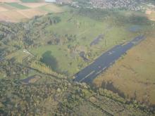 Marais de Sacy vus du ciel