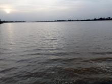 Vue des lacs des barrages
