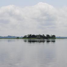 Bas-Ogooué, Mpaga (lac Onangué)