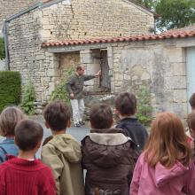 Animation auprès d'enfants