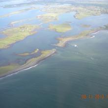 Flight over Inner Galway Bay