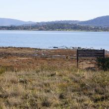 Orielton Lagoon Nature Reserve, Sorell Tasmania. Photo by Michelle McAulay. Date unknown. Orielton Lagoon Nature Reserve, Sorell Tasmania. Photo by Michelle McAulay. Date unknown.