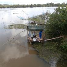 Life of locals at the river.