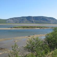 Tanamunningen, view towards Gullholmen.