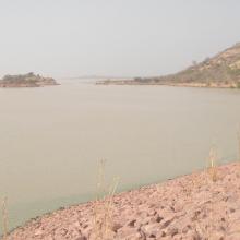 Photo 1 : Vue du barrage de la Kompienga