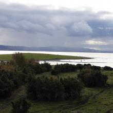 Vista towards the mainland