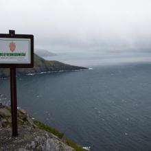 Nature Reserve sign, Runde
