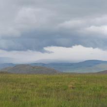 Picturesque view of Sekhukhuneland from Steenkampberg Mountane grassland